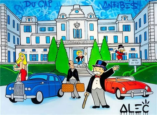 Alec Monopoly - We Made It canvas