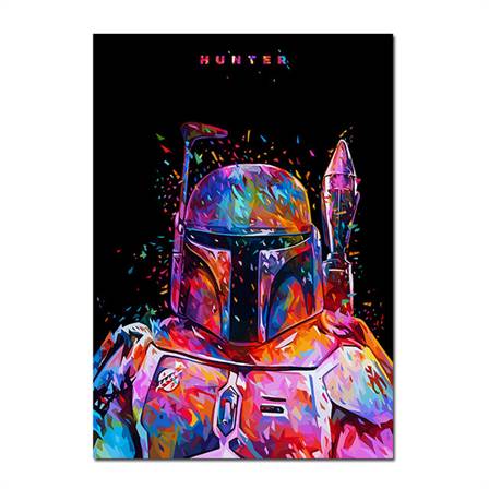 Boba Fett canvas