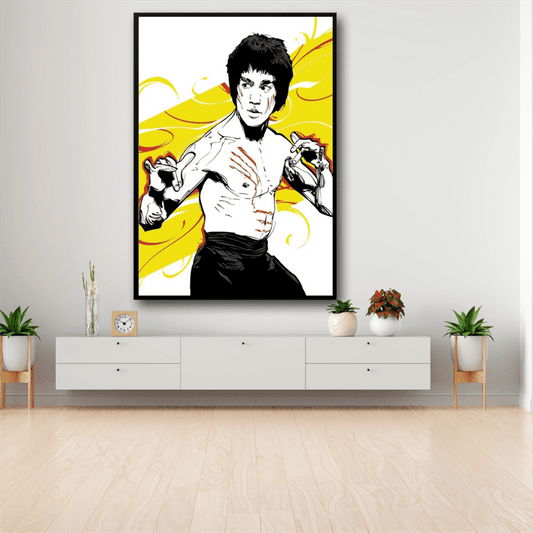 Bruce Lee - Enter The Dragon canvas