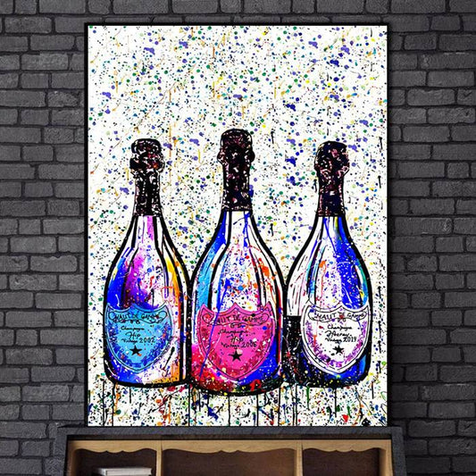 Champagne canvas