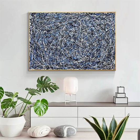 Jackson Pollock canvas