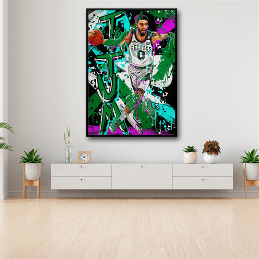 Jayson Tatum canvas