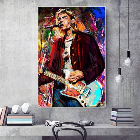 Kurt Cobain canvas