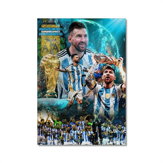 Lionel Messi canvas