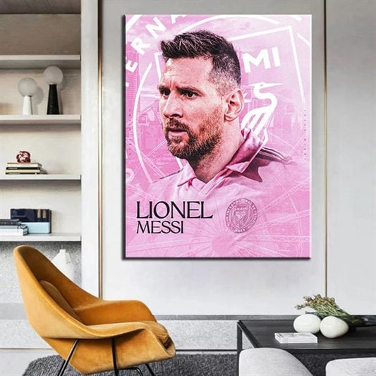 Messi - Inter Miami canvas