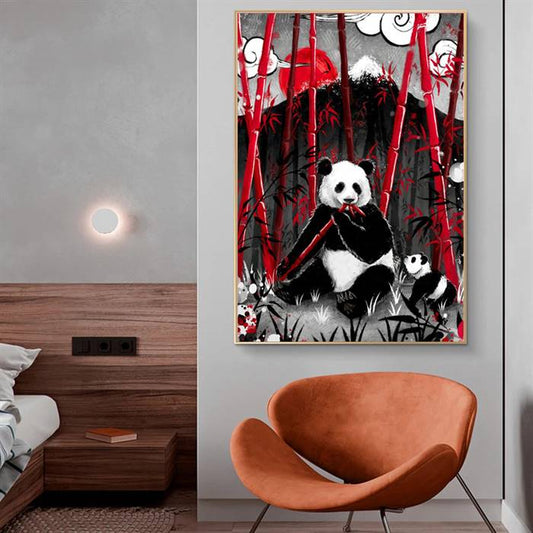 Panda canvas