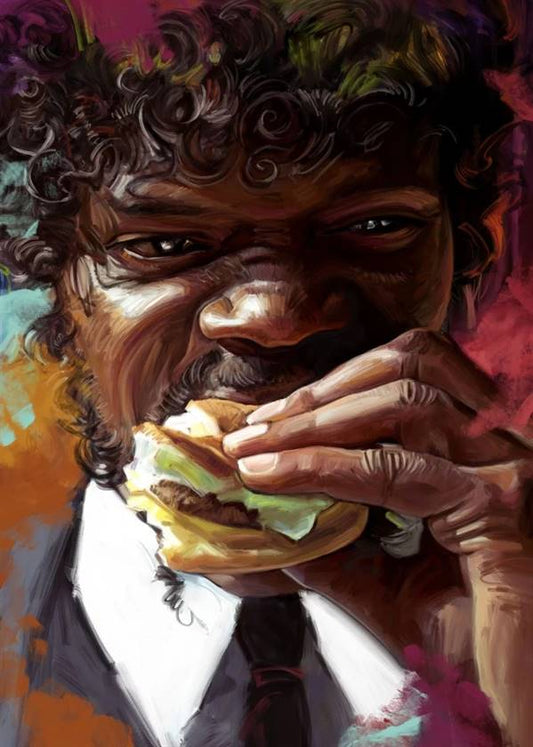 Pulp Fiction - Jules canvas