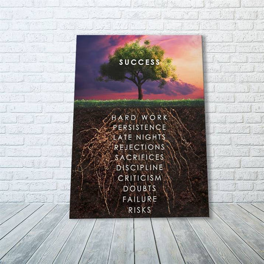 Success - Tree canvas