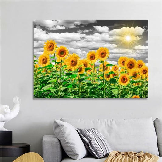Sunflowers canvas
