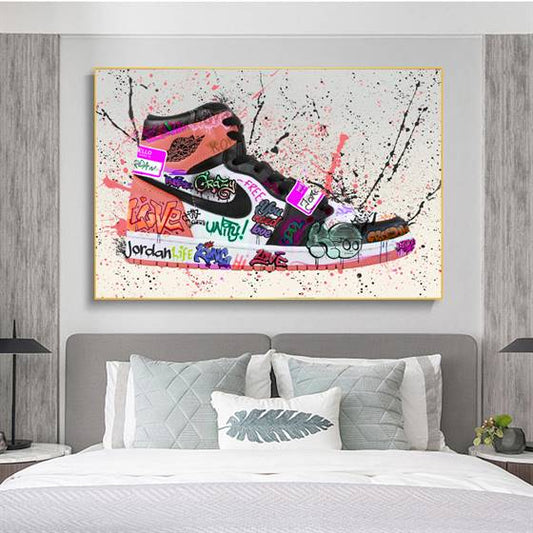 Air Jordan One canvas