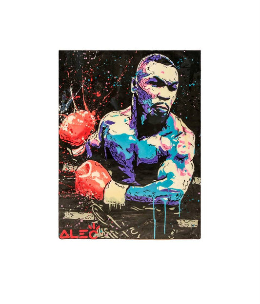 Alec Monopoly - Mike Tyson canvas
