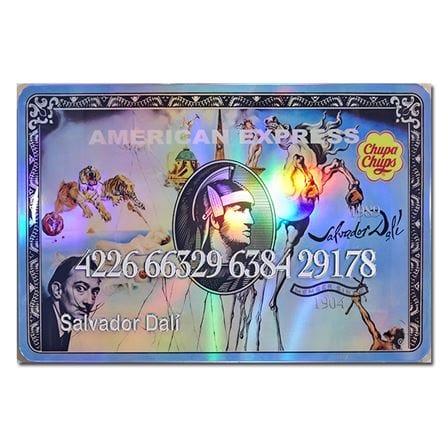 American Express - Salvador Dali canvas