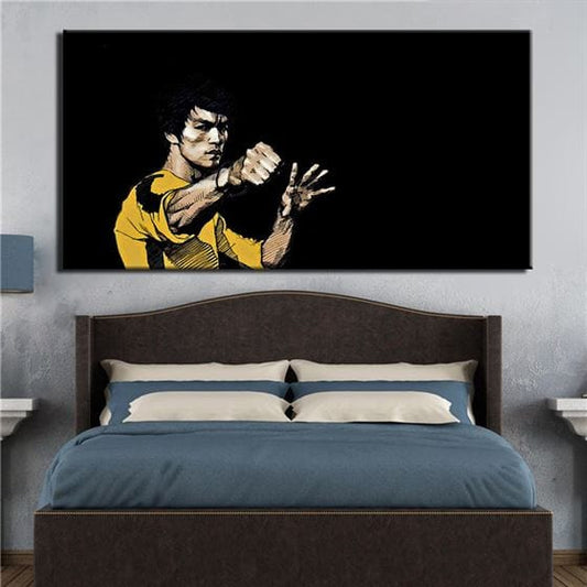 Bruce Lee canvas