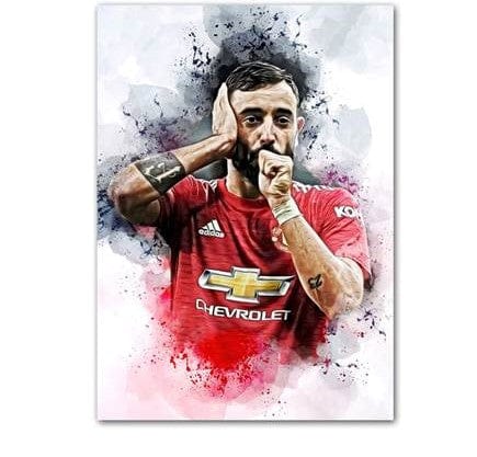 Bruno Fernandes canvas