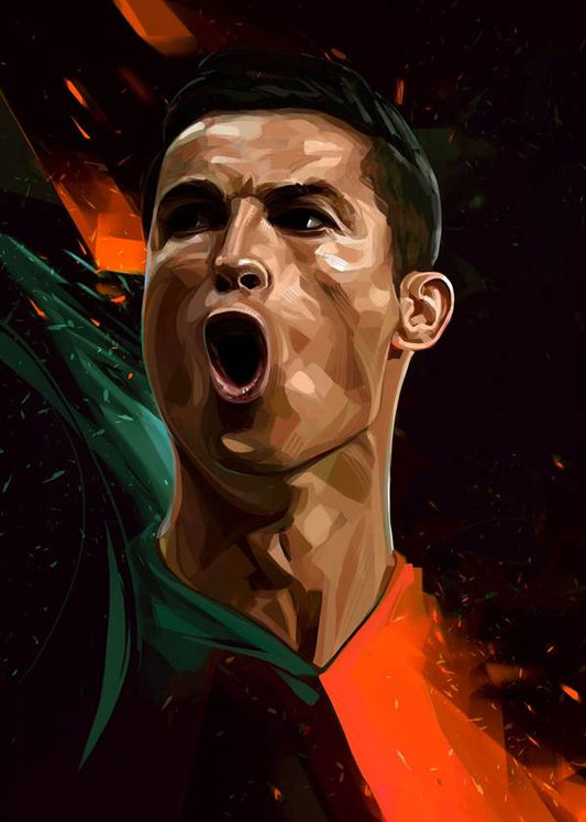 CR7 canvas