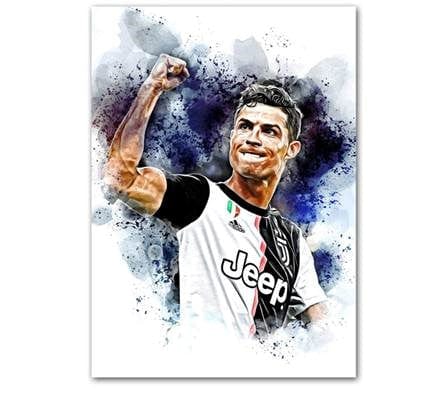CR7 - Juventus canvas