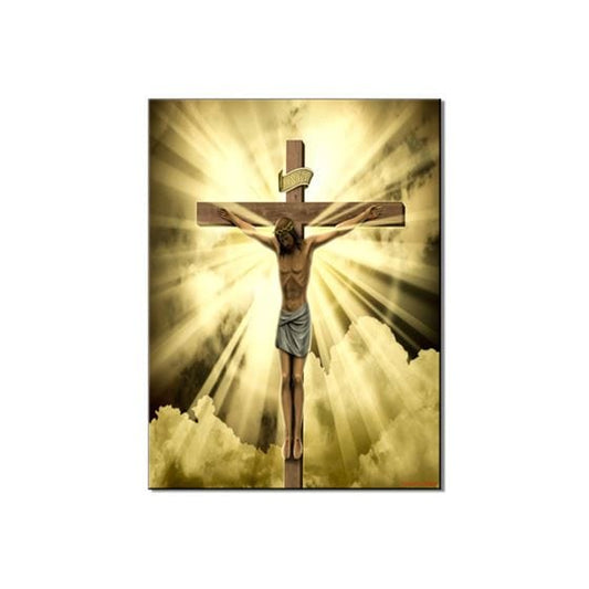 Crucified Jesus canvas