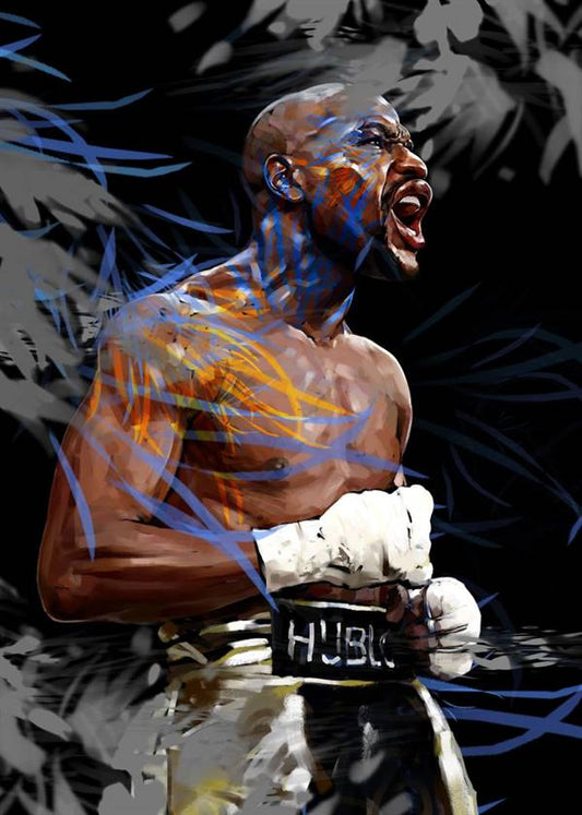 Floyd Mayweather Jr. canvas