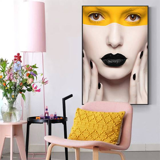 Girlish model canvas