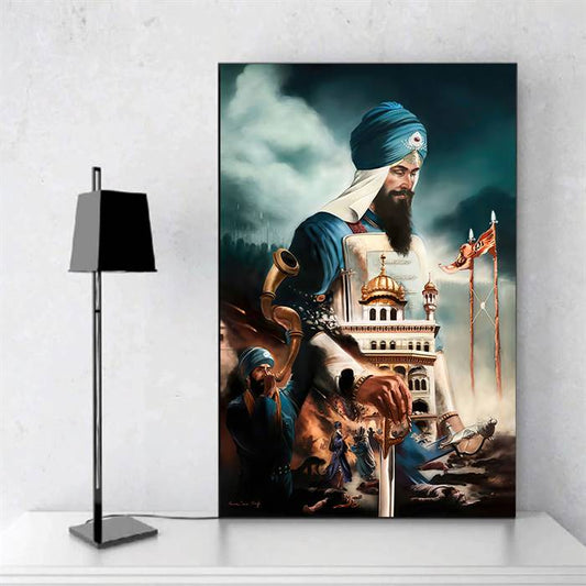 Guru Hargobind canvas