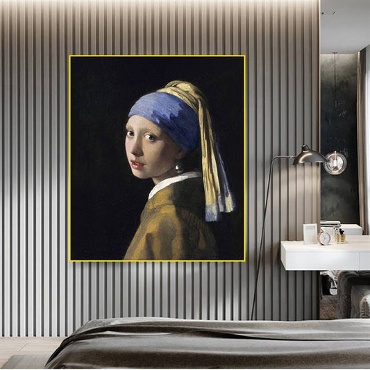 Jan Vermeer van Delft - Girl with a Pearl Earring canvas