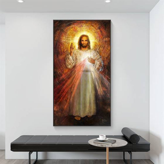 Jesus - I trust in you canvas