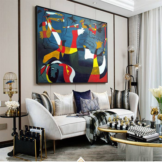 Joan Miro - Hirondelle Amour canvas