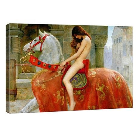 John Collier - Lady Godiva canvas