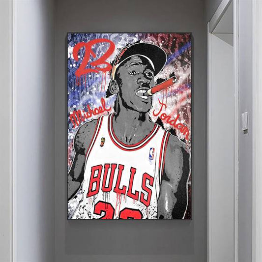 Jordan - Nba finals winner canvas