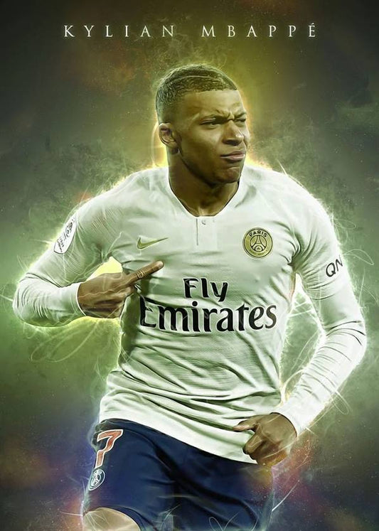 Kylian Mbappe canvas