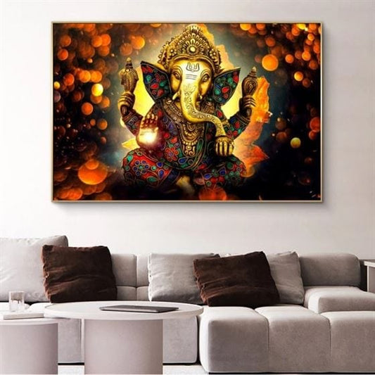 Lord Ganesha canvas