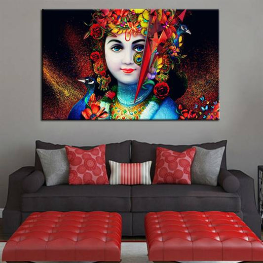 Lord Radha Krishna canvas