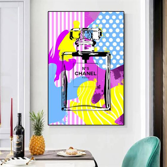 Luxury perfume canvas