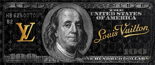 LV dollar canvas