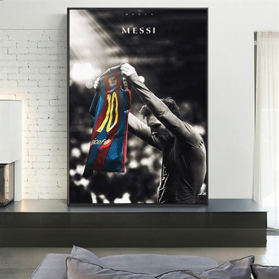 Messi 10 canvas