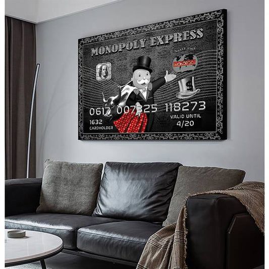 Monopoly express canvas
