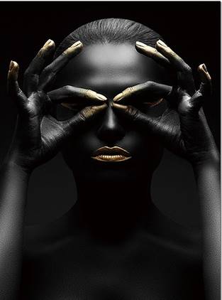 My hands or my glasses? canvas