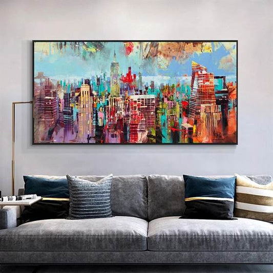 NYC - artistic canvas