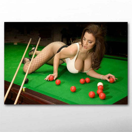 Pool table canvas