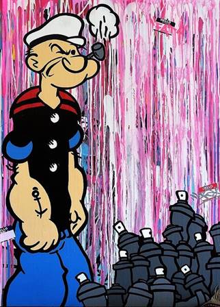 Popeye canvas