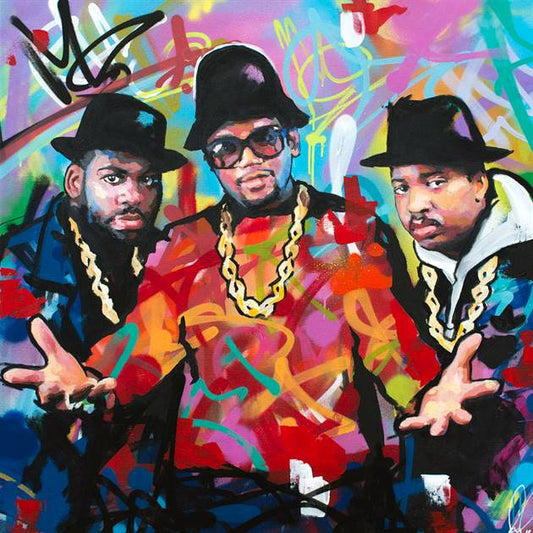 Run DMC canvas