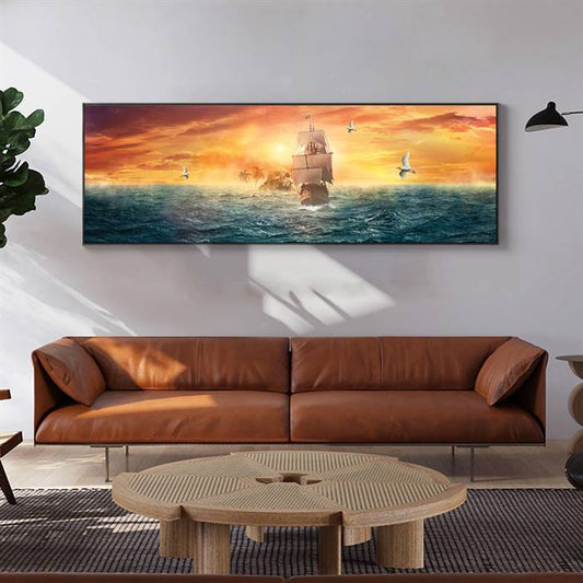 Sailing ship canvas