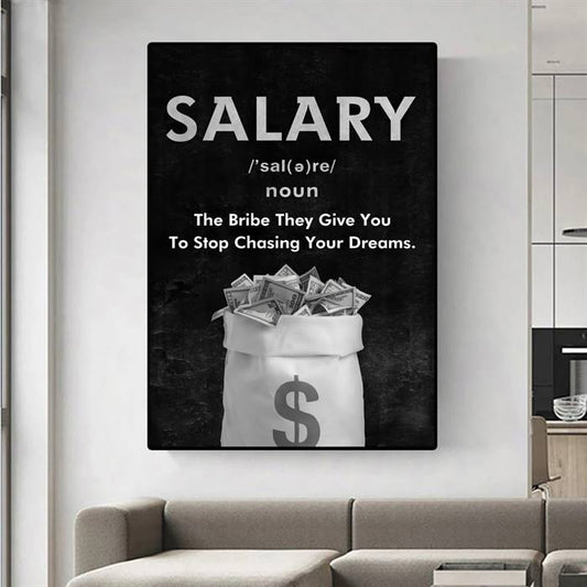 Salary canvas
