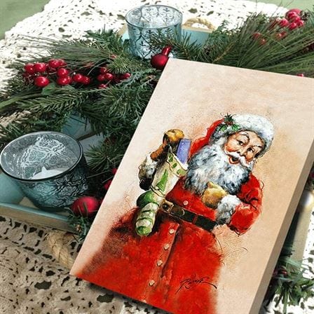 Santa Claus canvas