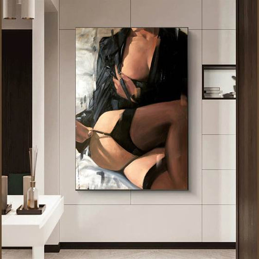 Sexy lingerie canvas