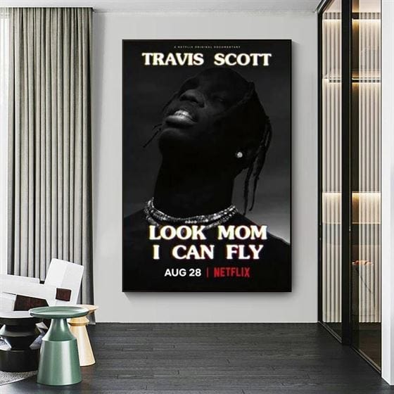 Travis Scott - Look mom i can fly canvas – CanvasWallDecor