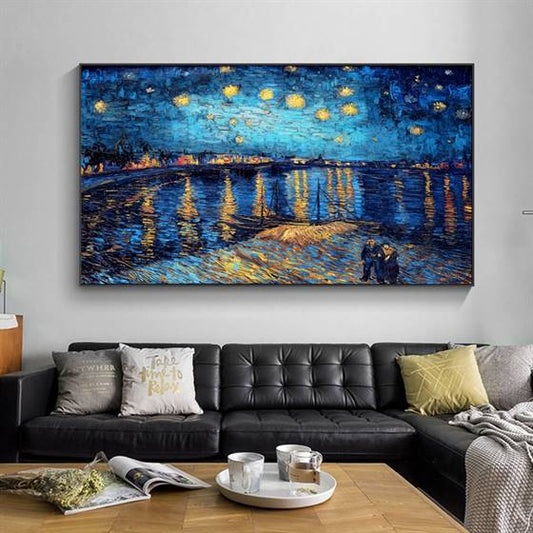Vincent van Gogh - Starry Night Over the Rhône canvas