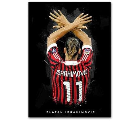 Zlatan Ibrahimović canvas