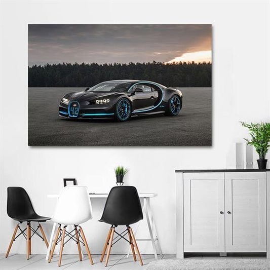 Bugatti Chiron canvas