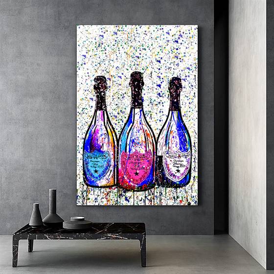 Champagne canvas